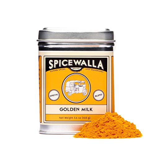 Product Cover Spicewalla Golden Milk Powder 3.6 oz - Cinnamon, Ginger, Turmeric Drink Tea or Latte Mix