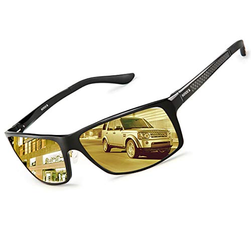Product Cover Polarizing Glasses Night Driving Glasses HD Vision Anti Glare Sunglasses
