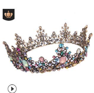 Product Cover Makone Crowns for Women Crowns and Tiaras Girls Hair Accessories for Wedding Prom Bridal Party Halloween Costume