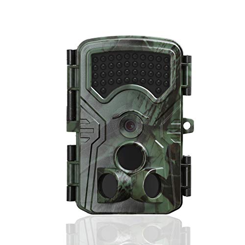 Product Cover Trail Game Camera with Night Vision,Dual PIR 13MP 1080P Waterproof Hunting Scouting Camera for Wildlife Monitoring 2.4
