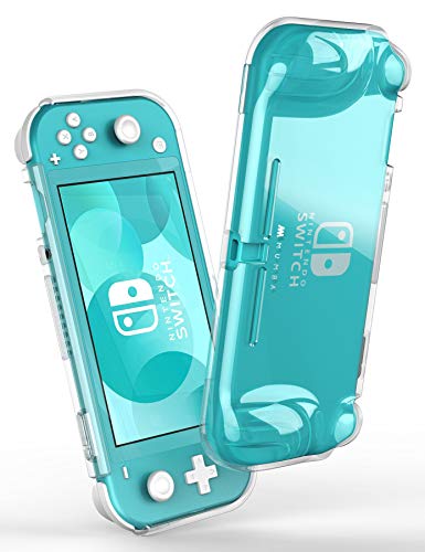 Product Cover Mumba Case for Nintendo Switch Lite 2019, [Thunderbolt Series] Protective Clear cover with TPU Grip (Clear)
