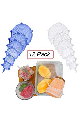Product Cover Silicone Stretch Lids Reusable,Zero Waste Products,Universal Food Covers,Magic Silicon Replacement Lid,Fresh Cover,Adjustable,Instalids,bowl covers elastic reusable For Pyrex, Bakeware,Dishwasher