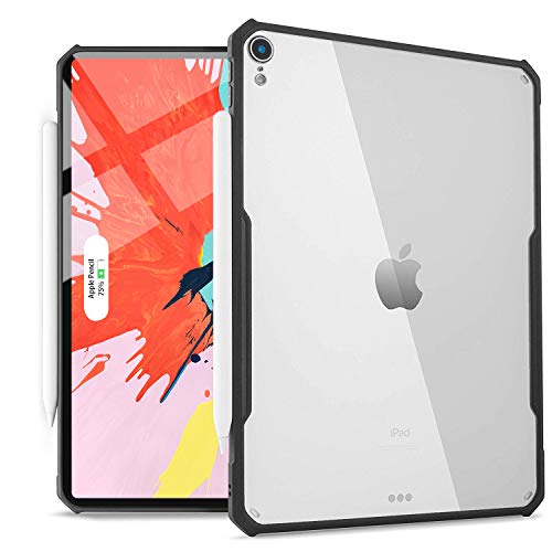 Product Cover Clear Case for iPad Pro 12.9 3rd Generation 2018 Model, Support Apple Pencil Wireless Charging, Slim and Lightweight Clear Cover for 3rd Gen iPad Pro 12.9 2018