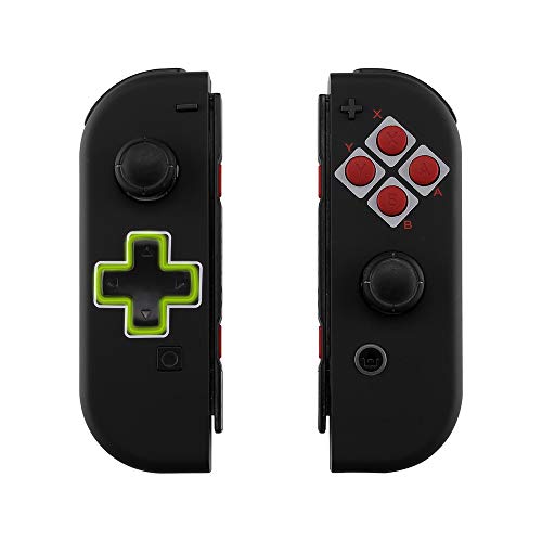 Product Cover eXtremeRate Classics NES Style Soft Touch Joycon Handheld Controller Housing (D-Pad Version) with Full Set Buttons, DIY Replacement Shell Case for Nintendo Switch Joy-Con - Console Shell NOT Included