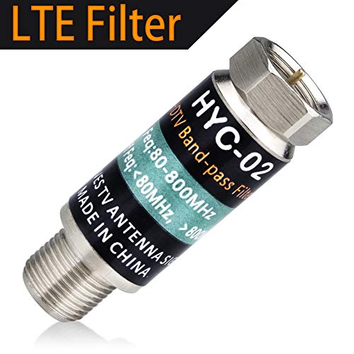 Product Cover LTE Filter Improves Digital HDTV Antenna Signals,TV Signal Band Pass Filter