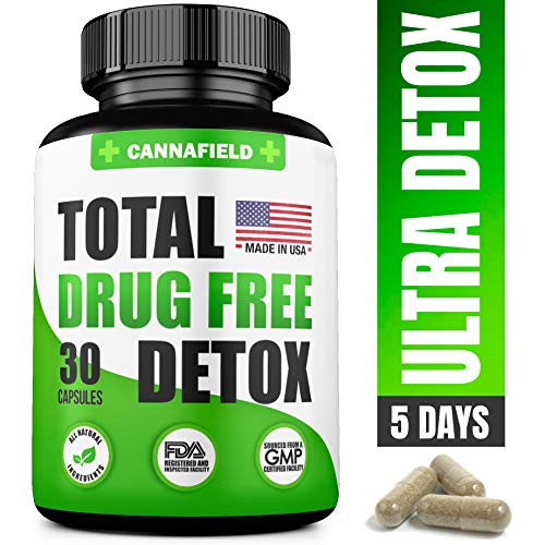Product Cover Detox and Liver Cleanse - USA Made - 5-Days Detox - Natural Toxins Remove - Best Detox Pills to Pass Test - Premium Detox Supplement - 30 Capsules