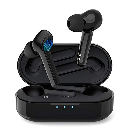 Product Cover Wireless Earbuds, Double Main-Ears Connection, Bluetooth V5.0 Headset, One-Step Pairing with Touch-Control Operation, DSP and Dual-Mic Noise-Canceling Headphones, SEEYING JOWAY-H96 in-Ear Headphones