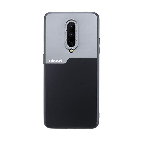 Product Cover ULANZI Phone Case Support Extra Camera Lens (17mm Diameter) Protective Unique Design Shakeproof Solid Case Cover for OnePlus 7 Pro Using Ulanzi 1.33X Anamorphic Lens Wide Angle Macro Lens DOF Adapter
