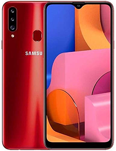 Product Cover Samsung Galaxy A20s A207M/DS, 32GB/3GB RAM Dual SIM 6.5''HD+ Snapdragon 450, Factory Unlocked (International Version) - (Red)