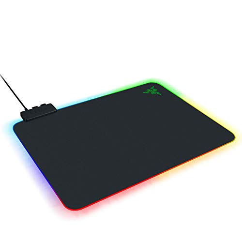 Product Cover Razer Firefly Hard V2 RGB Gaming Mouse Pad: Customizable Chroma Lighting - Built-in Cable Management - Balanced Control & Speed - Non-Slip Rubber Base