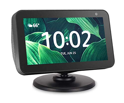 Product Cover ELPHA Stand for Echo Show 5, Adjustable Stand Magnetic Mount Accessories,360 Degree Swivel, Tilt Function, Anti-Slip Base,2019 Release, Black