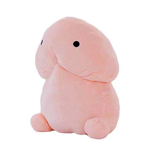 Product Cover Cute Plush Toy Stuffed Cartoon Funny Pillow Toy Soft Throw Pillow Funny Arm Support Armchair Seat Cushion for Prank Novelty Gag Gift (L)