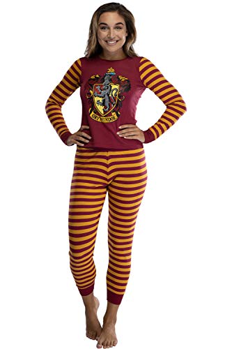 Product Cover Harry Potter Hogwart's House Crest Tight Fit Adult Cotton Women's Pajama Set