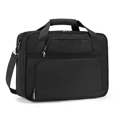 Product Cover Estarer 17-17.3 inch Laptop Briefcase Business Laptop Bag Large Messenger Shoulder Bag for Business College Travel