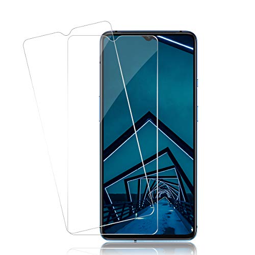 Product Cover Oneplus 7T Screen Protector by BIGFACE, [2 Pack] Full Coverage Premium Tempered Glass, Case Friendly, 9H Hardness, 3D Touch,Anti- Scratch Accuracy Anti-Bubble Film for Oneplus 7T