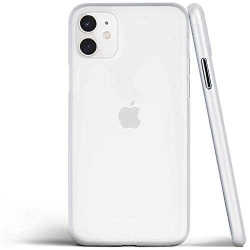 Product Cover Egotude Ultra Thin Matte Anti Scratch Slim Fit Back Cover Case for iPhone 11 (iPhone 11, White)