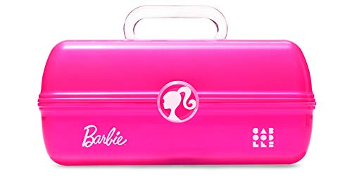 Product Cover Caboodles On-The-Go Girl Barbie Classic Case, Make-Up & Accessory Case, Iconic Pink