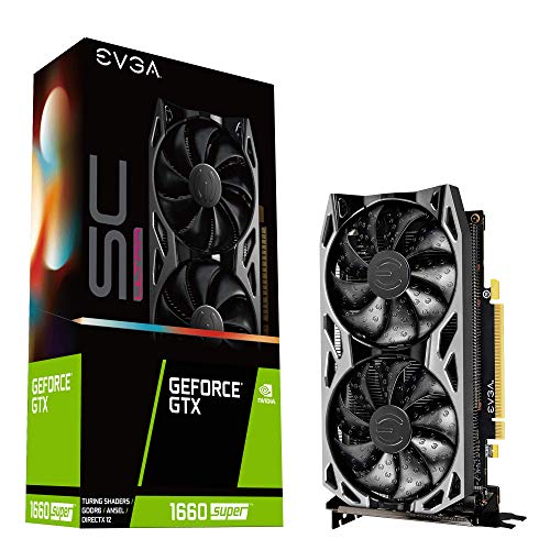 Product Cover EVGA GeForce GTX 1660 Super Sc Ultra Gaming, 6GB GDDR6, Dual Fan, Metal Backplate, 06G-P4-1068-KR