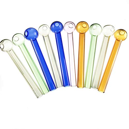 Product Cover XcaAC 4.2 Inch Length Newest Mini Colorful Glass-Burner (10 Pcs)