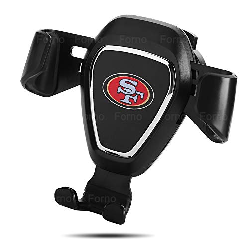 Product Cover Car Mount Phone Holder Automatic Locking Universal Air Vent GPS Cell Phone Holder for San Francisco 49ers (for San Francisco 49ers)