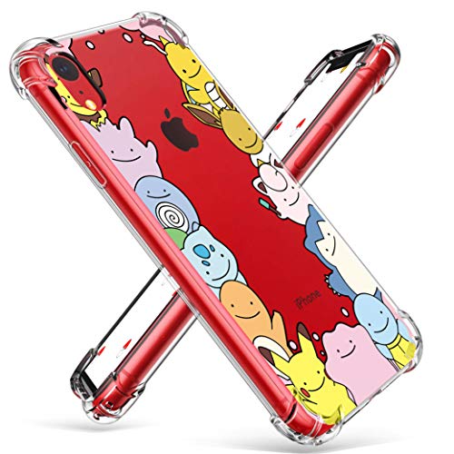 Product Cover Coralogo for iPhone XR TPU Case, 3D Cute Cartoon Funny Design Animal Character Protective Kawaii Fashion Fun Cool Stylish Bumper Cover Kits Skin Teens Kids Girls Boys Cases for iPhone XR 6.1