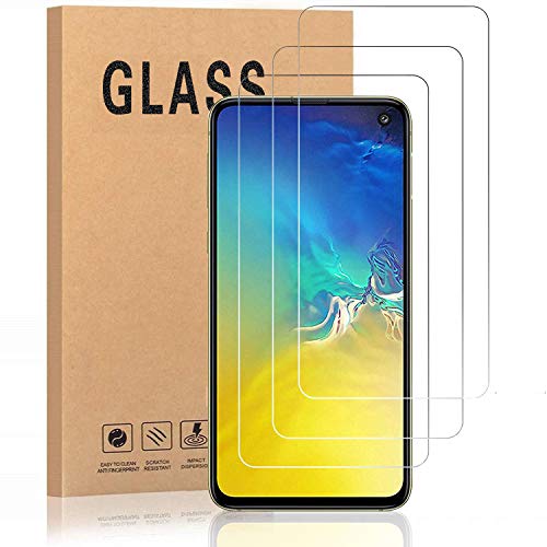 Product Cover AILIBOTE Samsung Galaxy S10e Screen Protector, [3 Pack] 9H Hardness Anti-Scratch Full Coverage Tempered Glass Screen Protector Film for Samsung Galaxy S10e