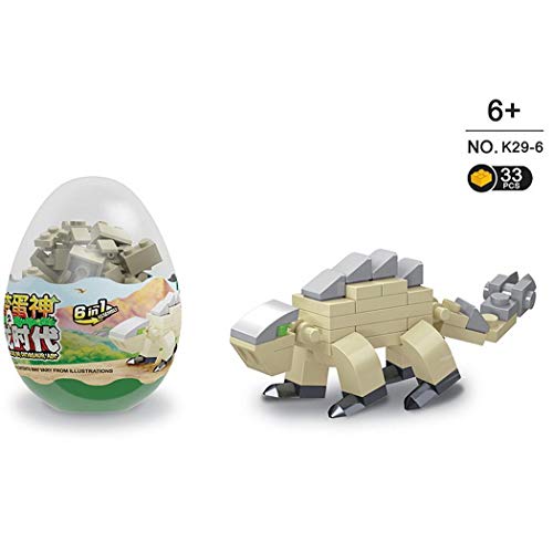 Product Cover masite Kids Dinosaur Twisted Egg Assembled Building Blocks Educational Toys