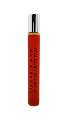 Product Cover LAUDABLE NADI Enrapturing Patchouli - Exotic Patchouli & Vanilla Perfume Oil, 0.47 oz 14 ml