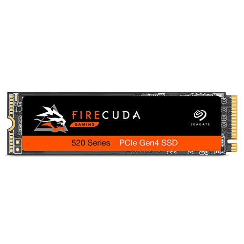 Product Cover Seagate Firecuda 520 500GB Performance Internal Solid State Drive SSD PCIe Gen4 X4 NVMe 1.3 for Gaming PC Gaming Laptop Desktop (ZP500GM3A002)
