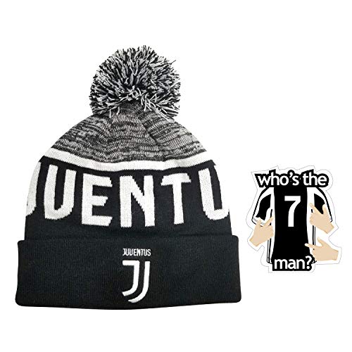 Product Cover icon sports Compatible with Juventus Beanie Winter hat Soccer for Mens Adults New Season Set 2 pcs 2019 2020 Official Licensed Set JV010
