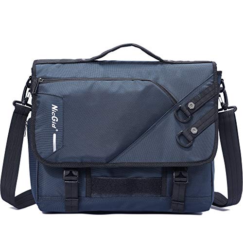 Product Cover Large Messenger Bag, 15.6 Inch Sling Laptop Bags Shoulder Crossbody Sling Working Bag Bookbag Briefcase for Traveling School Men Women Teens