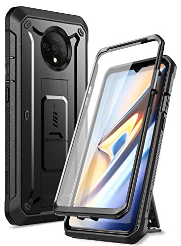 Product Cover SUPCASE [Unicorn Beetle Pro Series] Case Designed for OnePlus 7T, Built-in Screen Protector Full-Body Rugged Holster Case for One Plus 7T (Black)