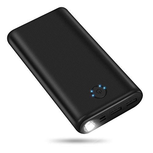 Product Cover Portable Charger Power Bank 26800mAh Phone Charger mosila Huge Capacity Battery Pack with Flashlight 2 USB Outputs Compatible Most of Smart Phone Android Phone and Others