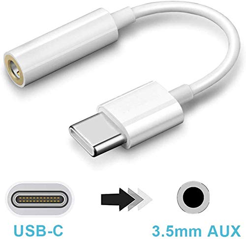 Product Cover LOWFE Type C to 3.5 mm Jack Audio Headphones Connector, Adapter/Micro 3.1 USB Charging and Data Transfer Connector Adapter for OnePlus 7, pro, 6t & Other Type C Devices (Only for Music)