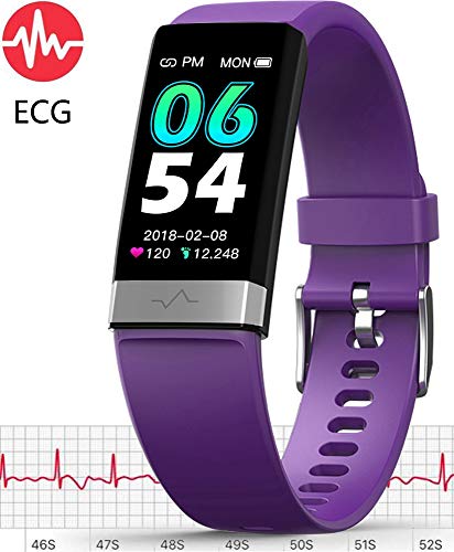 Product Cover MorePro ECG Monitor Watch,Waterproof Fitness Tracker with Heart Rate Blood Pressure Monitor, Activity Tracker with Enhanced Sleep Monitor for Android iOS, Pedometer Calorie Step Counter for Women Men