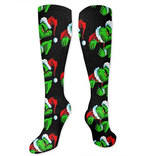 Product Cover Peliny Chrid The Grinch Stole Christmas Novelty Long Funny Socks for Men Women