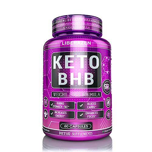 Product Cover Keto BHB Pills - Advanced Ketogenic Diet Supplement - Max Exogenous Ketones Capsules for Ketosis Boost and Fast Natural Fat Burn and Weight Loss - 60 Capsules