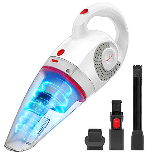 Product Cover GeeMo Handheld Vacuum Cleaner 8500PA Wet Dry Powerful Cyclonic Suction Lightweight Quick Charge Vacuum Cleaner Cordless for Home&Car X4