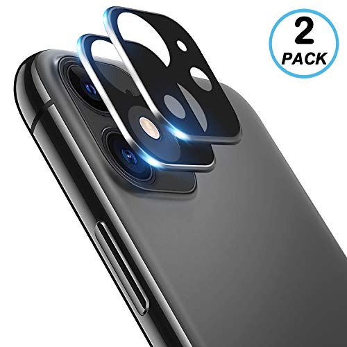 Product Cover [2-Pack] iAnder Camera Lens Screen Protector Compatible with iPhone 11 - Tempered Glass Camera Lens Screen Protector with Cover for iPhone 11 (6.1 only)