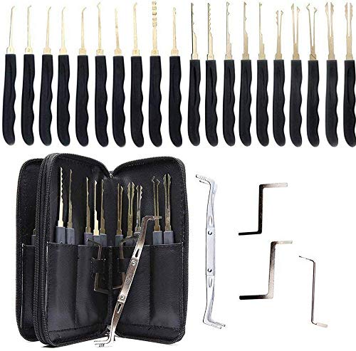 Product Cover Lock Pick Set Broken Key Extractor Set Locksmith Supplies Hand Tool Key Remove Removal Hooks Furniture Hardware