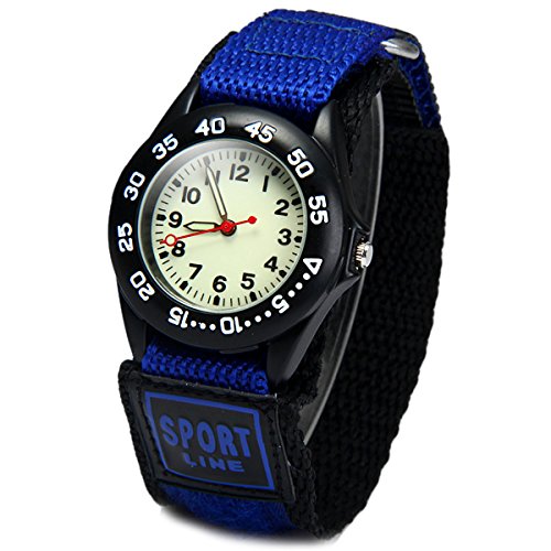 Product Cover The Waterproof Watch for Children's Sports, The Fashionable LED Watch with Easy-to-Read Numbers and Pointers is The Best Gift to Teach Children Aged 5 to 15 How to Distinguish Time.