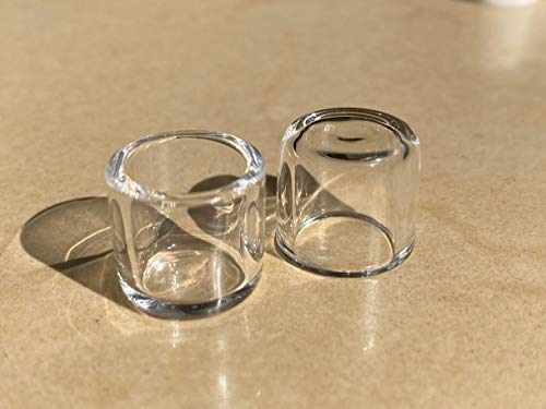 Product Cover Yuanxiang, Replacement Clear Quartz Inserts for Puffc0 Peka (Pack of 2)