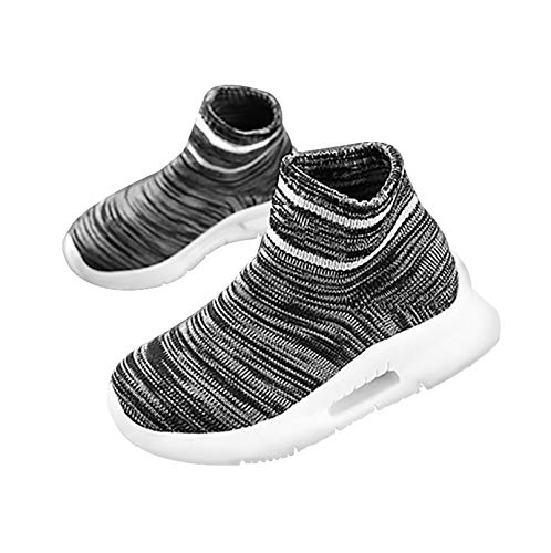 Product Cover DEERBURG Toddler Kid's Sneakers Boys Girls Cute Casual Running Shoes Fashion Sneakers Shoes High Top Socks Mesh Sneakers Air Cushion Comfortable Shoes