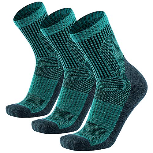 Product Cover Merino Wool Hiking Socks-3 Pack Performance Cushion Crew Socks for Men Women-Warm Breathable