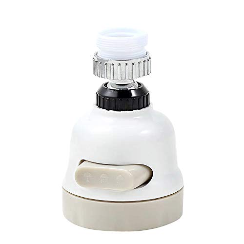 Product Cover Rotatable Kitchen Faucet Head 360° Swivel Faucet Sprayer Head Replacement Anti -Splash Tap Booster Shower and Water Saving Faucet for Kitchen.