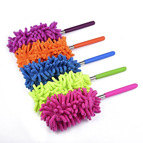 Product Cover Washable Dusters for Cleaning, Phoenixes Feather Duster Extendable Dusting Wand 11