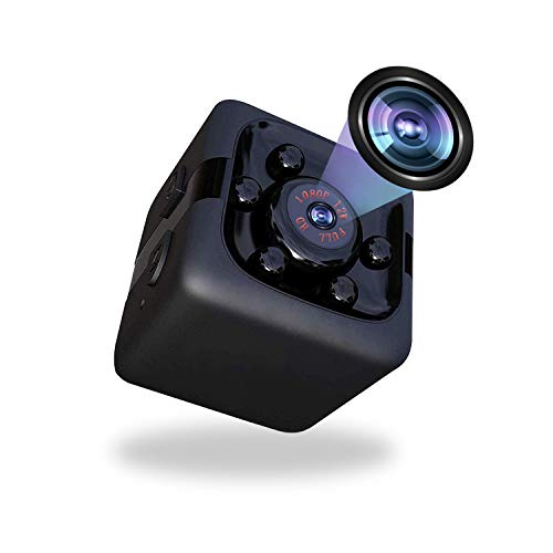 Product Cover Mini Spy Camera 1080P Hidden Camera Portable Spy Cam with Night Vision and Motion Detection Perfect Indoor Covert Security Camera for Home and Office Hidden Spy Cam (1080P)