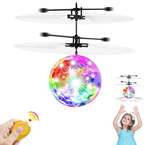 Product Cover CPSYUB Flying Toys, Boys Toys Age 8, Hand Operated Mini Drone, Hands Free Helicopter Toys for Boys Age 4, 5, 6, 7, 8, 9, 10, 11, 12 Girls, Easy Flying Ball Drone for Kids Toys Gifts