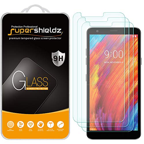 Product Cover (3 Pack) Supershieldz for LG Tribute Royal Tempered Glass Screen Protector, Anti Scratch, Bubble Free