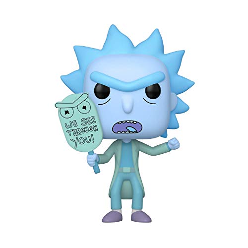 Product Cover Funko Pop! Animation: Rick & Morty - Holgram Rick Clone, Glow in The Dark, Amazon Exclusive